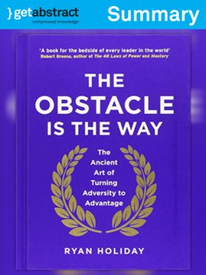 cover image of The Obstacle Is the Way (Summary)